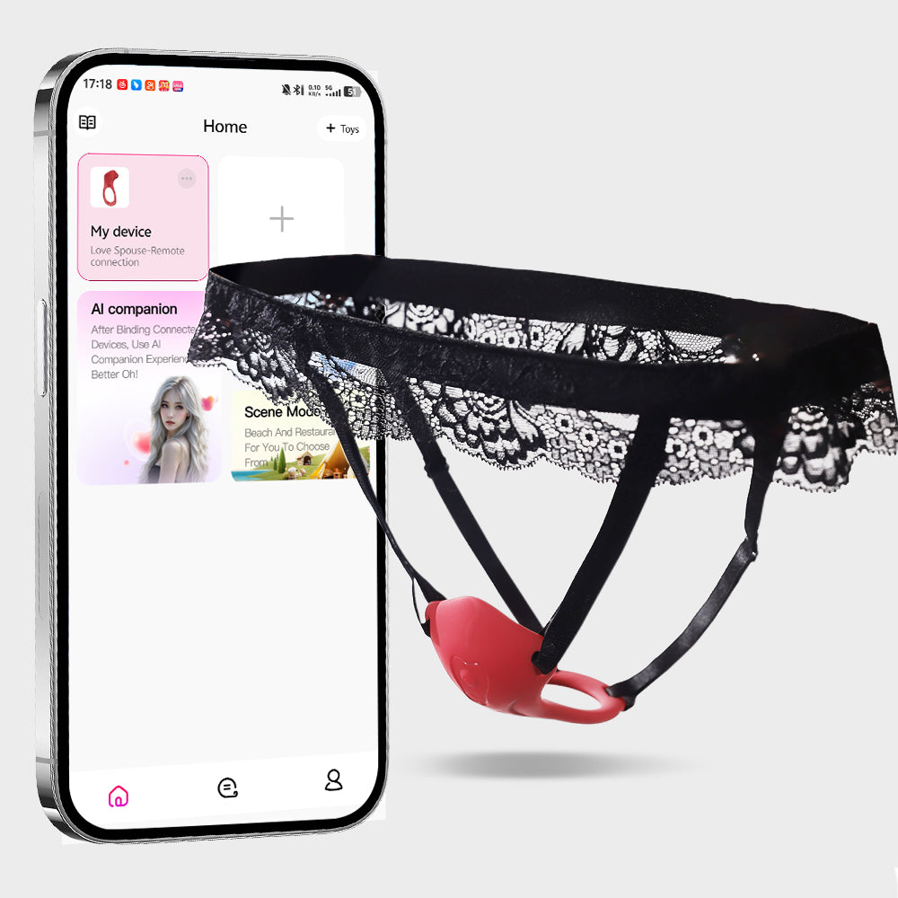 Remote Control Vibrating Panties for Couples – App Controlled Wearable Clitoral & G-Spot Stimulator