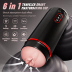 Travel Automatic Male Masturbator Cup – Electric Suction & Pumping Airbag Stroker for Men