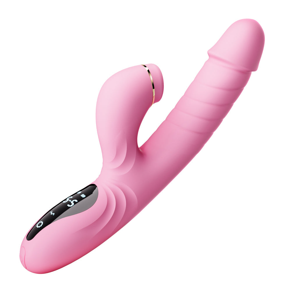 Night Sakura Water Moe – Telescopic Thrusting Vibrator with High-Frequency Suction & Tongue Action