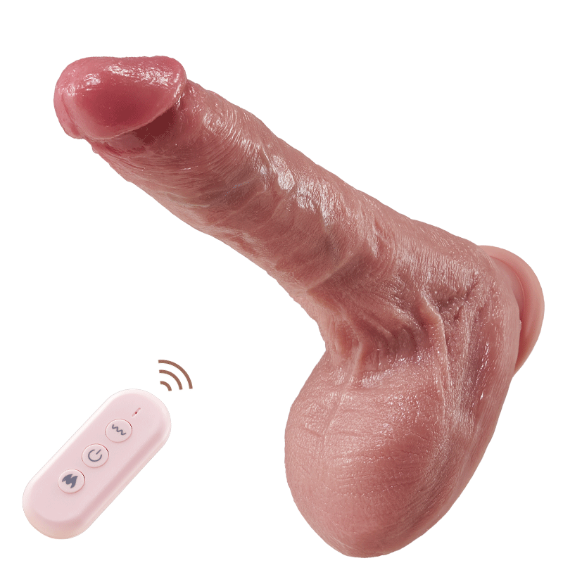 Newvibe 8.66 Inch Lifelike Heating Dildo – 7 Thrusting & Swing Modes with 10 Vibrations