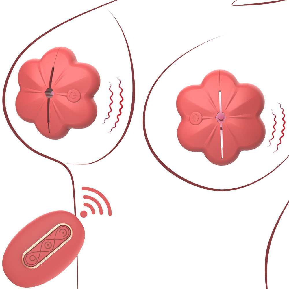 Misty Remote Control Vibrating Nipple Clamps – Multi-Speed Breast Massager for Couples