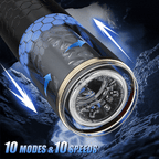 STORM CUP 10 Thrusting Spinning Masturbator with Suction Cup Male Masturbator