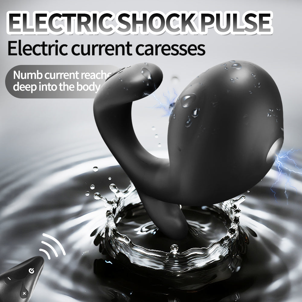 Electro-Shock Anal Plug – Microcurrent G-Spot Stimulator & SM Training Accessory for Men & Women