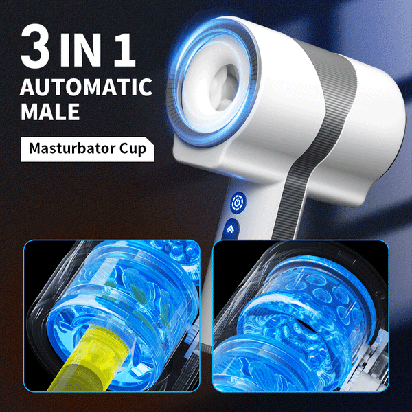 Dreamhorse Thunder God Airplane Cup Telescopic Rotating Vibration Male Masturbator