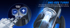 Powerful Electric Male Sex Toy with Telescopic Handle for Long Distance Use