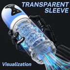 Fully Automatic Male Masturbator & Penis Pump – 7 Suction Modes, 7 Rotation Modes, Tongue Licking Simulation