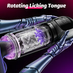 【6.02 IN Depth】 Night Elf 7 Rotation Suction Vacuum Pumps Masturbator Pocket Pussy Adult Male Sex Toys