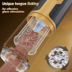 【Upgraded】Male Electric Masturbator – 7 Telescopic, Rotating & Vibrating Modes with Dual Motors & LCD Display