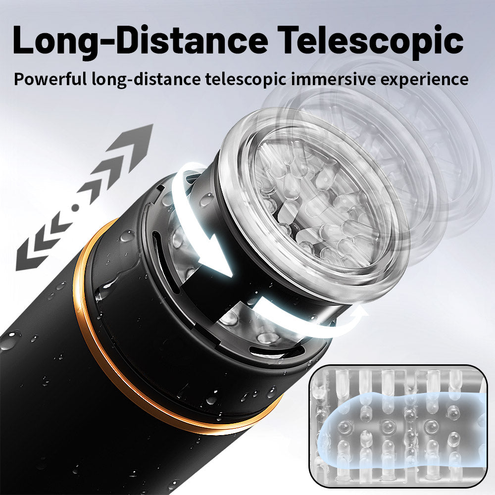 Freedom Automatic Vibrating Male Masturbator – Rechargeable Suction Cup Massager