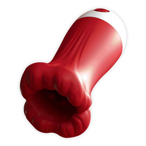Big Mouth APP Remote Control Male Masturbator – Rechargeable Vibrating Airplane Cup
