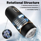 Freedom Automatic Vibrating Male Masturbator – Rechargeable Suction Cup Massager