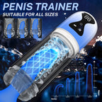Fully Automatic Male Masturbator & Penis Pump – 7 Suction Modes, 7 Rotation Modes, Tongue Licking Simulation