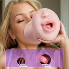 Realistic Deep Throat Male Stroker – Licking Tongue & Teeth Simulation Masturbator
