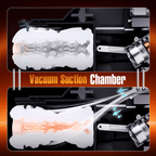 【50% Off】【3.15 IN Depth】Leten 10 Vibrating & Sucking Voice Handheld Masturbator Male Sex Toys