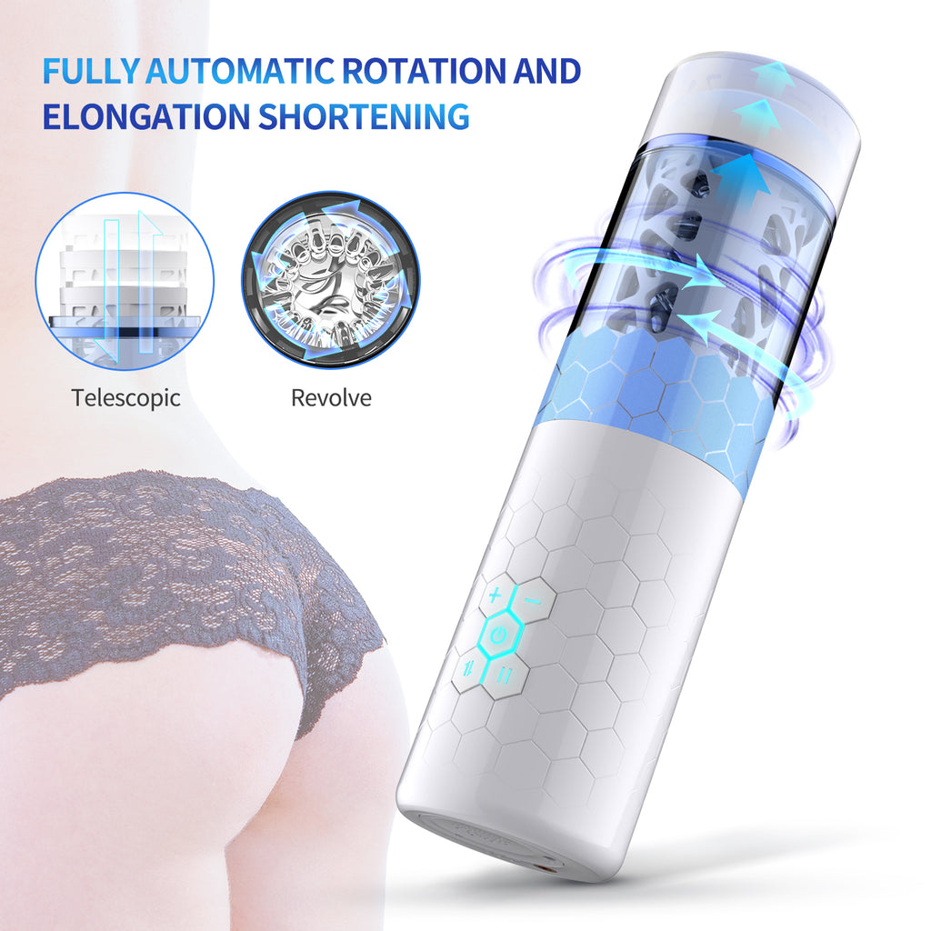 OmySky Knife Kite – Smart Rotating Male Vibrator with Bluetooth Control, Rechargeable