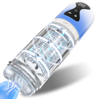Fully Automatic Male Masturbator & Penis Pump – 7 Suction Modes, 7 Rotation Modes, Tongue Licking Simulation
