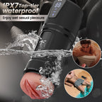 Challenger - 10 Vibrations 5 Suctions Ultra-Realistic Vagina Simulated Masturbator