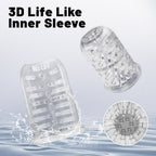 Freedom Automatic Vibrating Male Masturbator – Rechargeable Suction Cup Massager