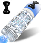 Fully Automatic Male Masturbator & Penis Pump – 7 Suction Modes, 7 Rotation Modes, Tongue Licking Simulation
