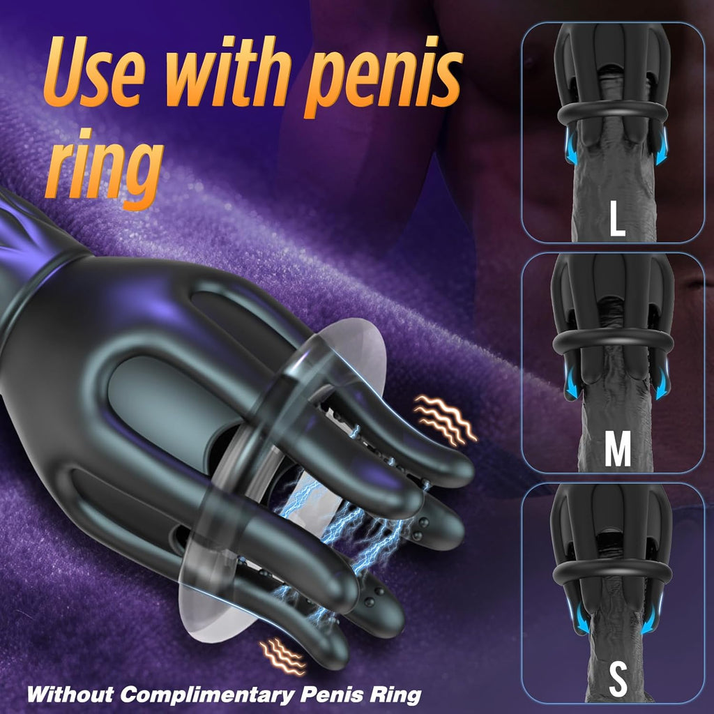 Octopus Head Male Vibrating Masturbator – Soft Suction Stroker for Penis Stimulation