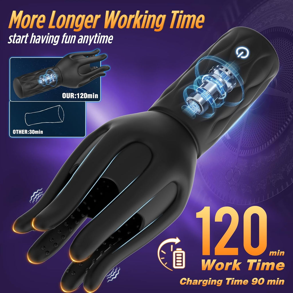 Octopus Head Male Vibrating Masturbator – Soft Suction Stroker for Penis Stimulation