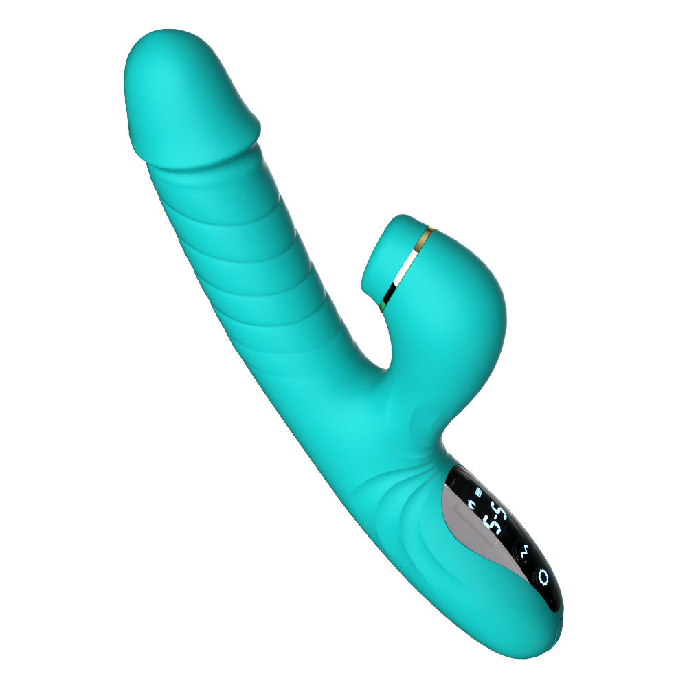 Night Sakura Water Moe – Telescopic Thrusting Vibrator with High-Frequency Suction & Tongue Action