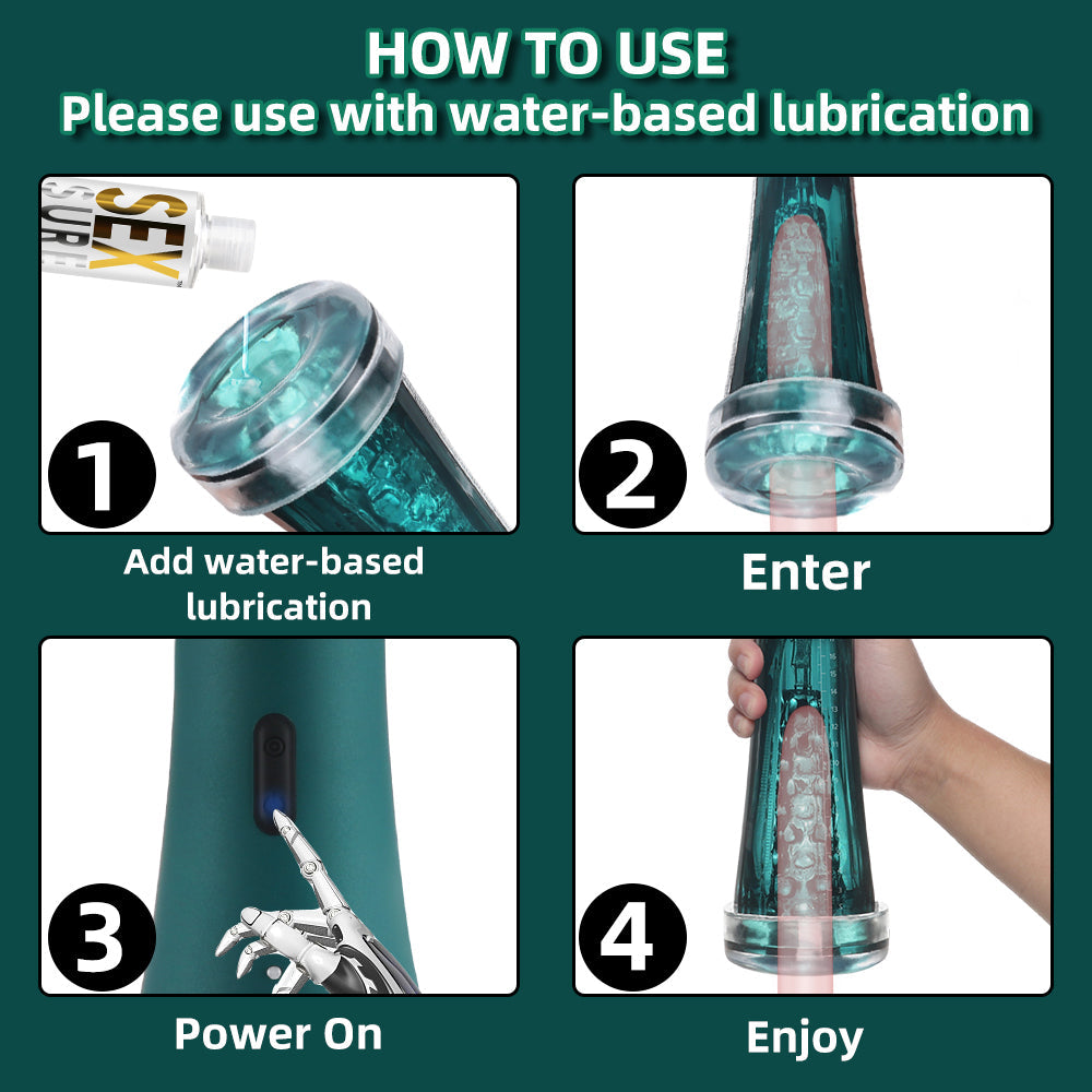 Fully Automatic Male Airplane Cup – Electric Suction Masturbator & Penis Trainer