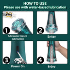 Fully Automatic Male Airplane Cup – Electric Suction Masturbator & Penis Trainer