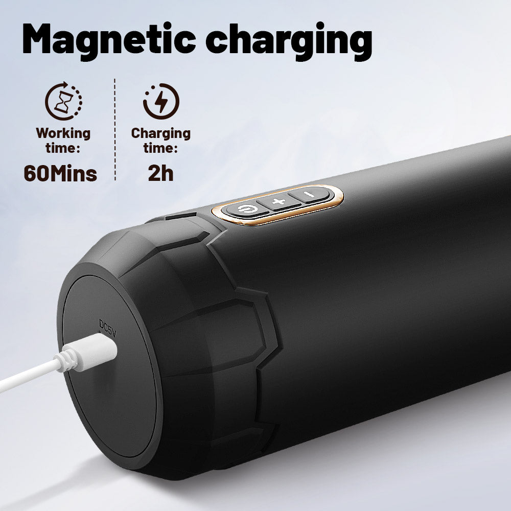 Freedom Automatic Vibrating Male Masturbator – Rechargeable Suction Cup Massager
