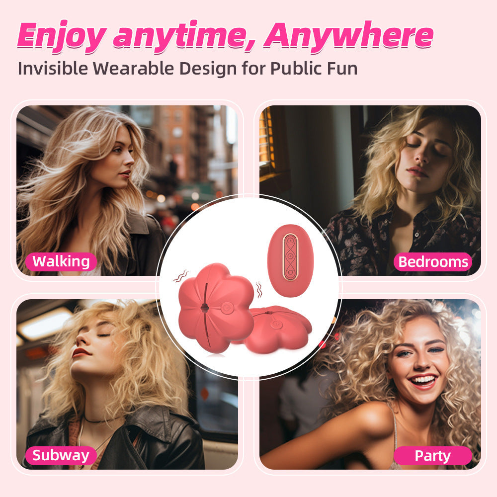 Misty Remote Control Vibrating Nipple Clamps – Multi-Speed Breast Massager for Couples