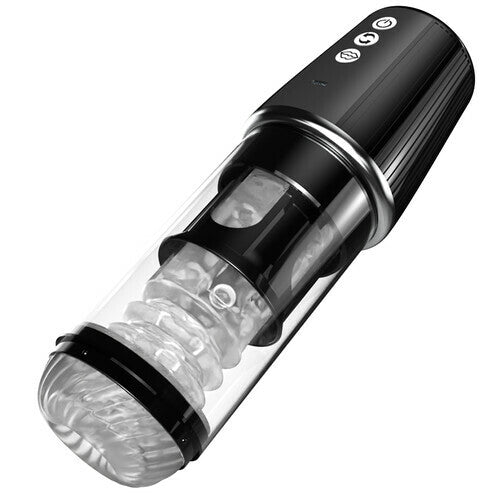 Newvibe 5 Rotating 5 Sucking 7 Vibrating Masturbator & Training 2 IN 1 Male Toys