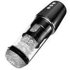 Newvibe 5 Rotating 5 Sucking 7 Vibrating Masturbator & Training 2 IN 1 Male Toys