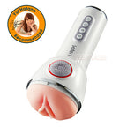 【50% Off】Leten Automatic Masturbator 10 Squeezing Sucking Vibrating Sensations  Male Sex Toy