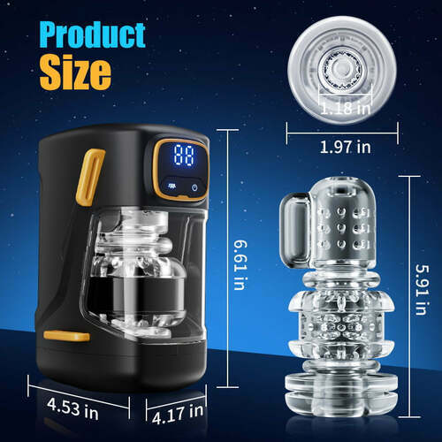 PulseRider - Wearable Male Stroker Thrusting 300 Thrusts/Min Masturbation Cup