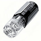 King - 7 Mode Vacuum Thrusting & Sucking & Vibrating Masturbator with LCD Display