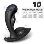 Night Sakura Vibrating Prostate Massager – Unisex Anal Plug for Prostate & G-Spot Stimulation
