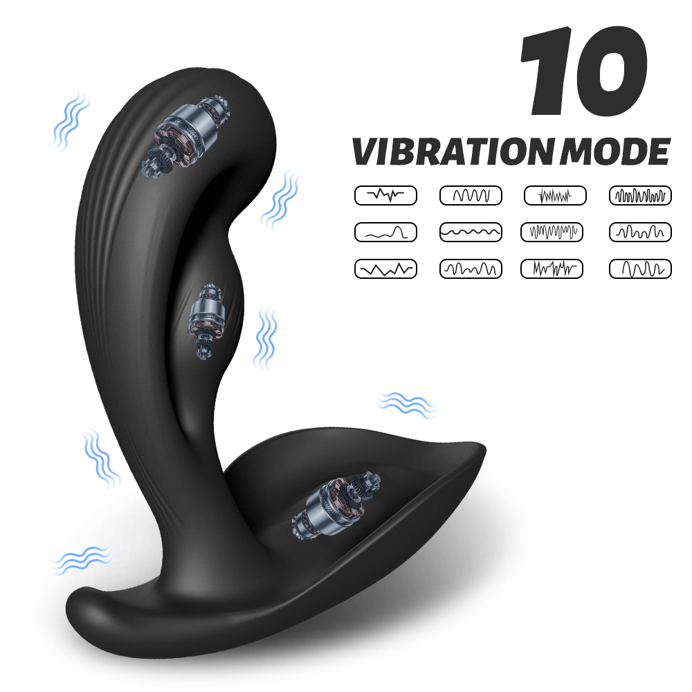 Night Sakura Vibrating Prostate Massager – Unisex Anal Plug for Prostate & G-Spot Stimulation