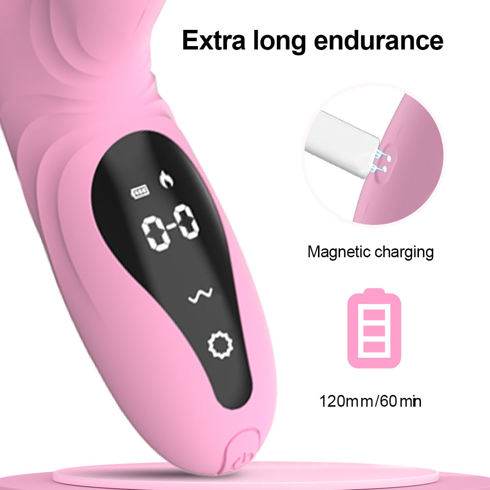 Night Sakura Water Moe – Telescopic Thrusting Vibrator with High-Frequency Suction & Tongue Action