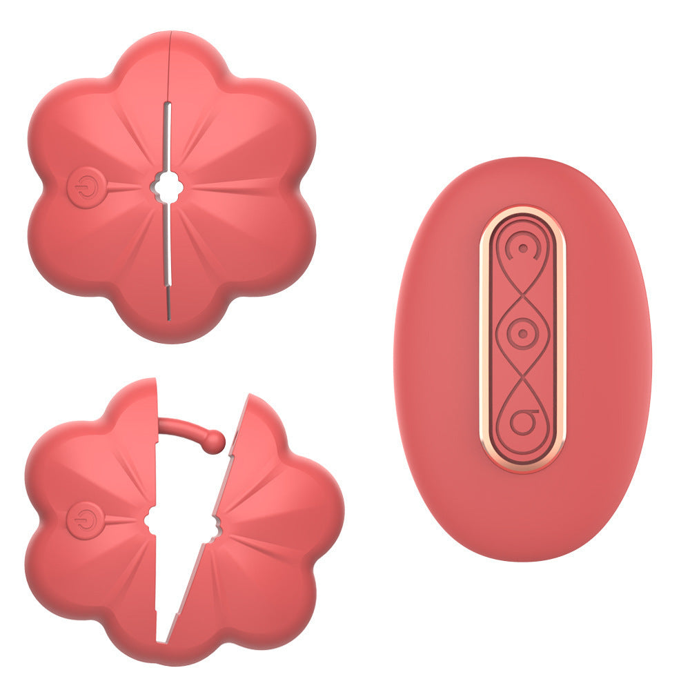 Misty Remote Control Vibrating Nipple Clamps – Multi-Speed Breast Massager for Couples