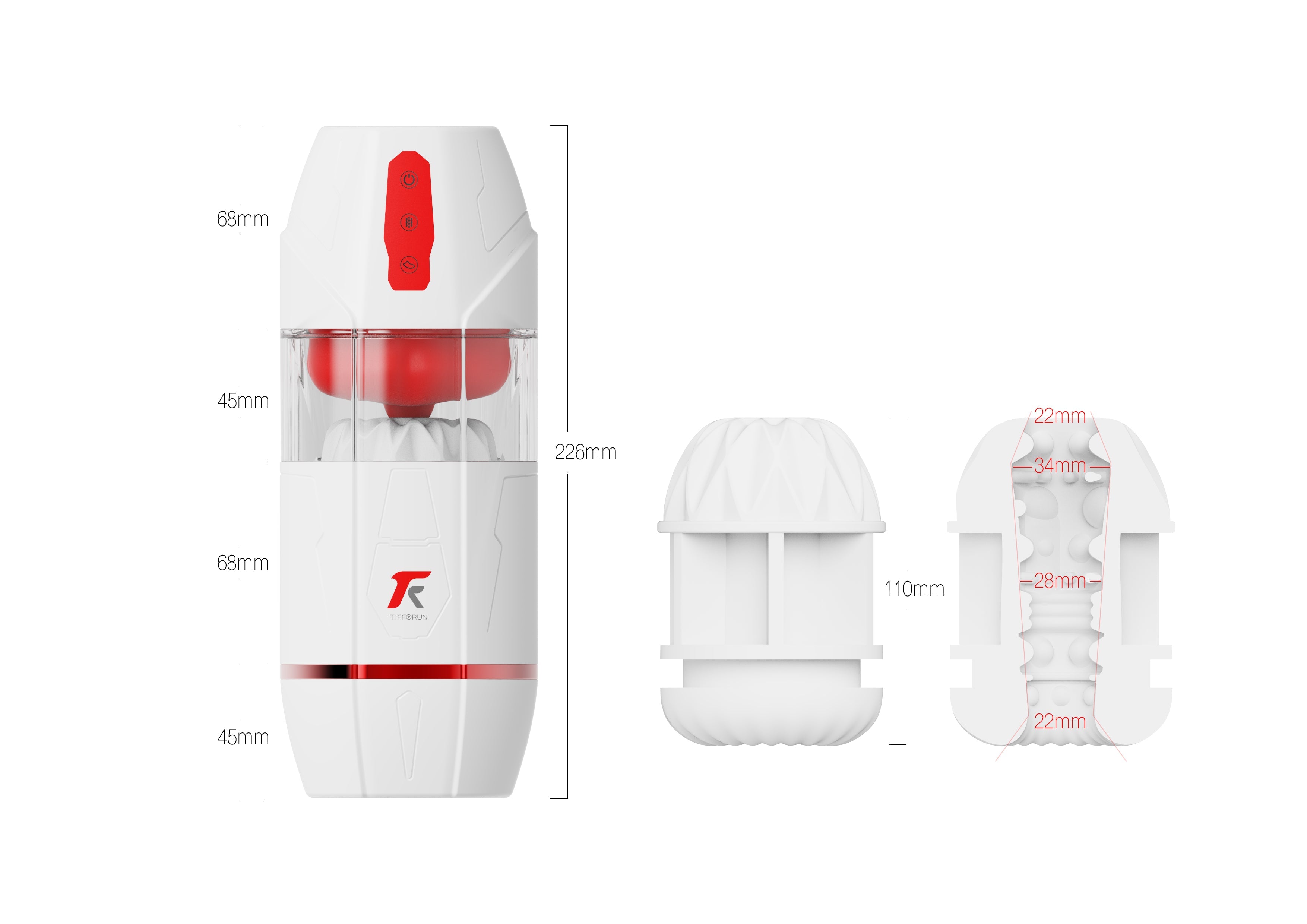 Electric Tihibong Male Masturbator – Fully Automatic Airplane Cup with Vibrating Tongue Licking & Suction, Innovative Sex Toy